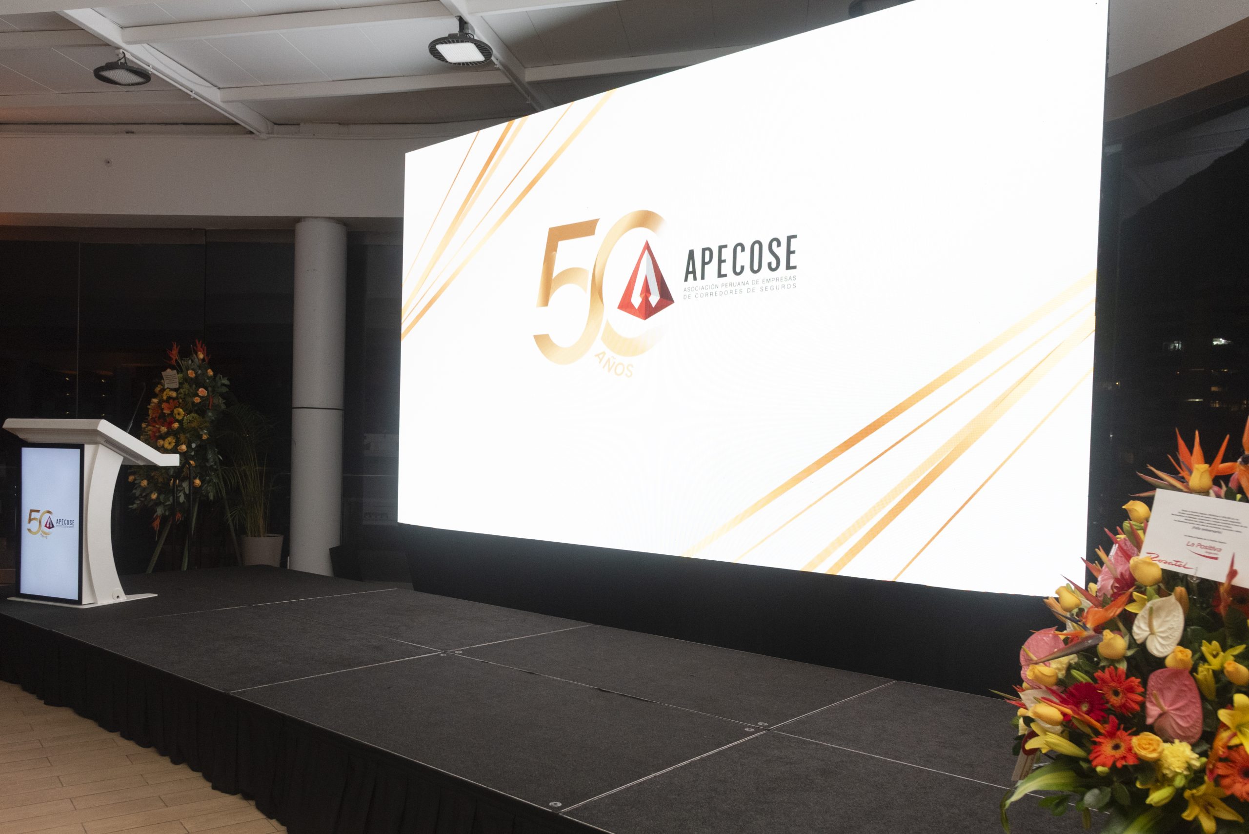 Cóctel aniversario APECOSE