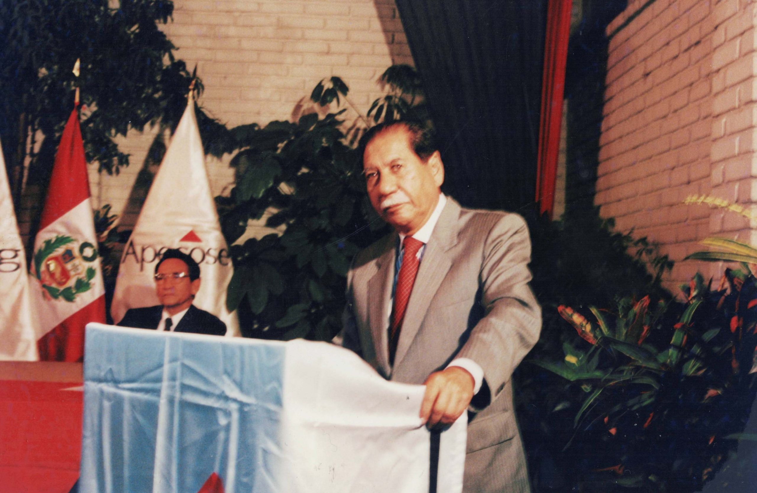 Exposición en una actividad institucional histórica de APECOSE